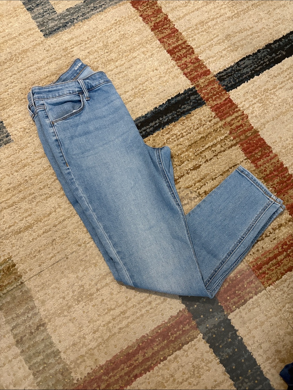 Old Navy Light Blue Super Skinny Jeans